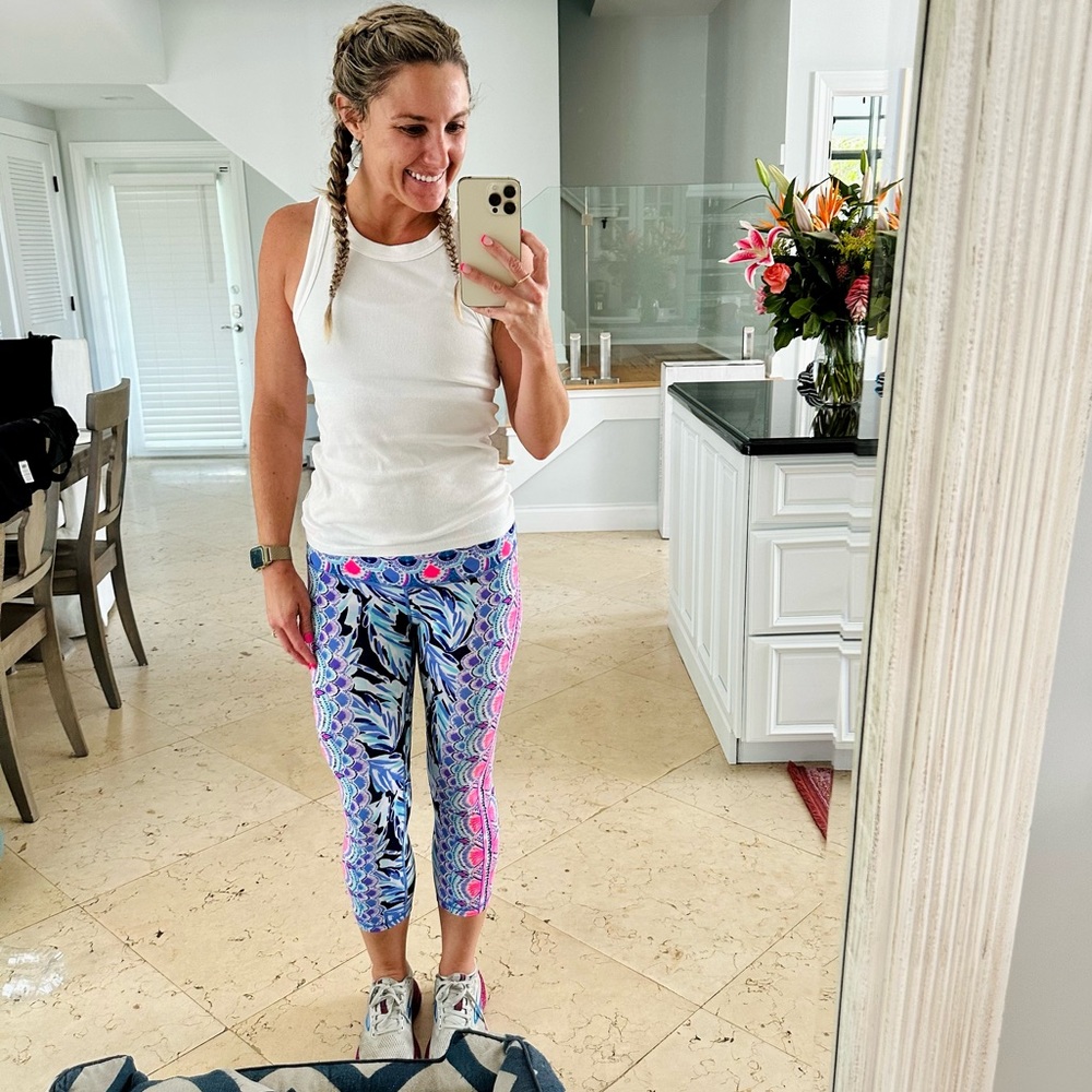 Lilly Pulitzer Flock Together Leggings EUC - Picture 5 of 15